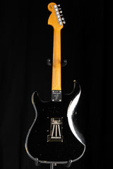 Used Fender Custom Shop 1969 Stratocaster Relic Black over 3 Tone Sunburst Floyd