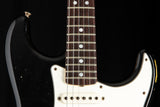 Used Fender Custom Shop 1969 Stratocaster Relic Black over 3 Tone Sunburst Floyd