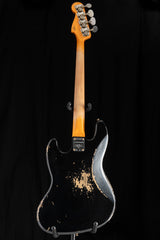 Fender Custom Shop LTD Custom Jazz Bass Heavy Relic Aged Black