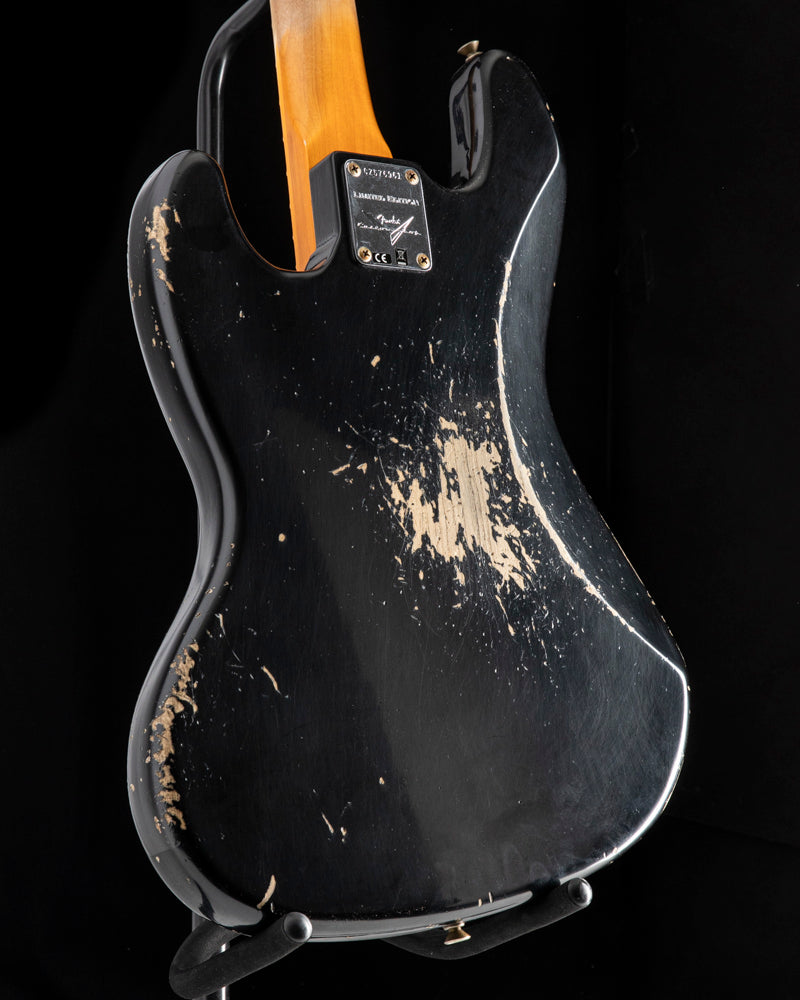 Fender Custom Shop LTD Custom Jazz Bass Heavy Relic Aged Black