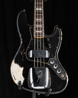 Fender Custom Shop LTD Custom Jazz Bass Heavy Relic Aged Black