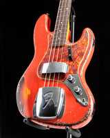 Fender Custom Shop ‘61 Jazz Bass Aged Fiesta Red over 3-Tone Sunburst Masterbuilt Austin Macnutt