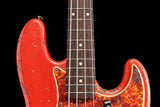 Fender Custom Shop ‘61 Jazz Bass Aged Fiesta Red over 3-Tone Sunburst Masterbuilt Austin Macnutt