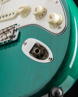 Fender Custom Shop '65 Stratocaster Maple NOS Aged Teal Green Transparent