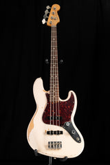 Used Fender Flea Jazz Bass Roadworn Faded Shell Pink