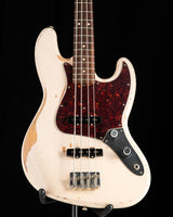 Used Fender Flea Jazz Bass Roadworn Faded Shell Pink