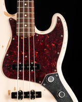 Used Fender Flea Jazz Bass Roadworn Faded Shell Pink