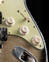 Fender Custom Shop '60 Stratocaster Heavy Relic Silver Sparkle Burst Masterbuilt Andy Hicks
