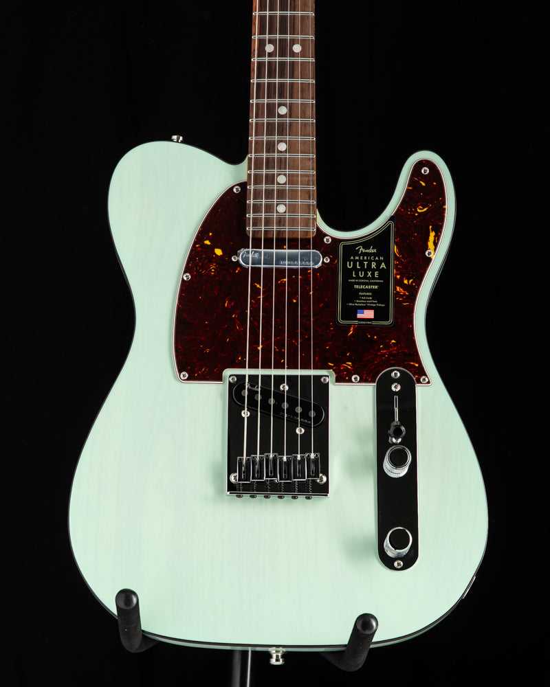 Fender American Ultra Luxe Telecaster Surf Green