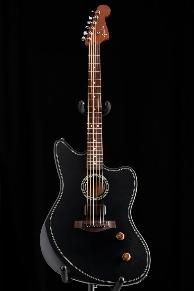 ギター Acoustasonic Standard Jazzmaster (Black) Fender Acoustasonic Standard Jazzmaster, Black at Gear4music