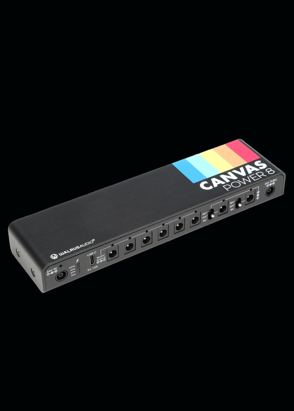 Walrus Audio Canvas Power 8 パワーサプライ Walrus Audio Canvas Power 8 Pedal Power Supply | Sweetwater