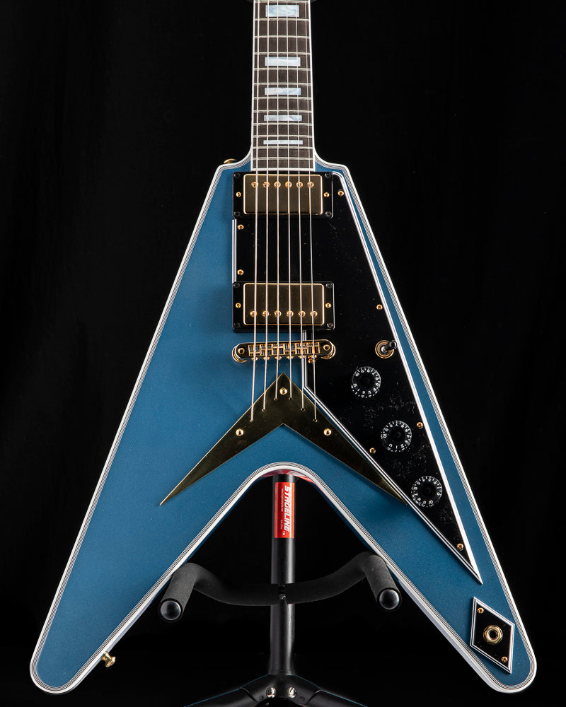 Gibson Custom M2M Flying V Custom Pelham Blue