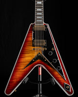 Gibson Custom M2M Flying V Custom Figured Factory Burst