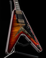 Gibson Custom M2M Flying V Custom Figured Factory Burst