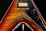 Gibson Custom M2M Flying V Custom Figured Factory Burst