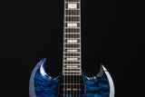 Gibson Custom SG Custom Quilt Blue Abyss