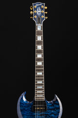 Gibson Custom SG Custom Quilt Blue Abyss