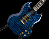 Gibson Custom SG Custom Quilt Blue Abyss