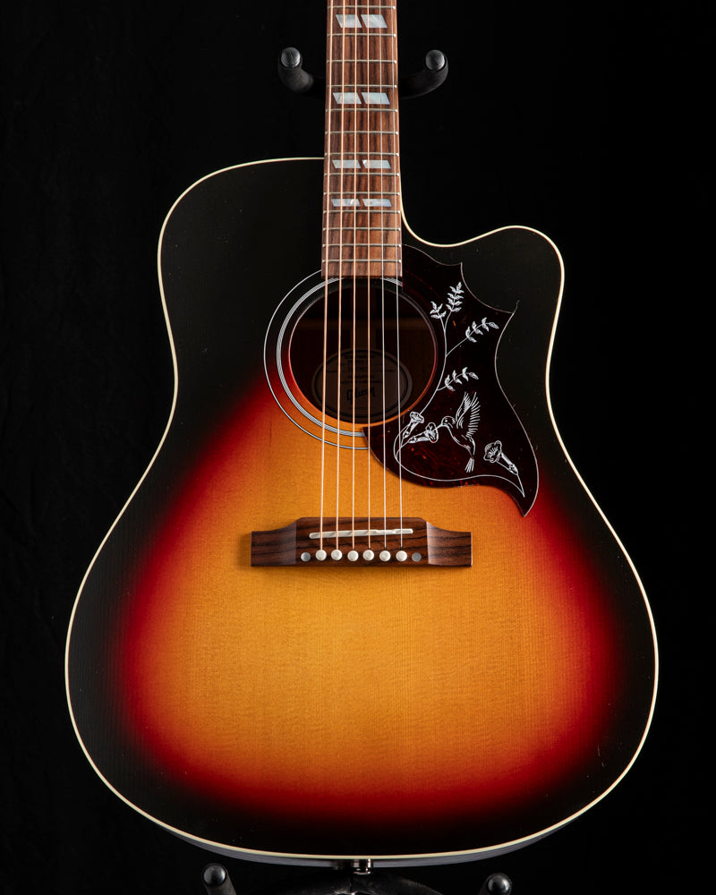gibson hummingbird tobacco burst Gibson Hummingbird Studio EC Tri-Burst Satin