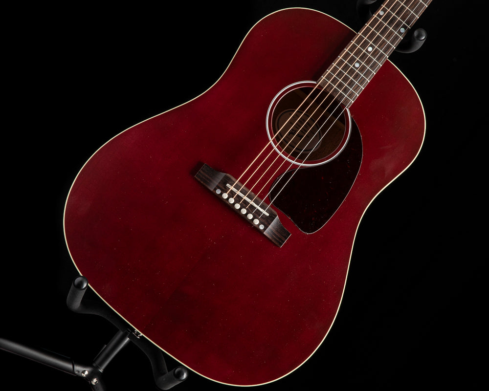 Gibson J-45 Special Satin Wine Red