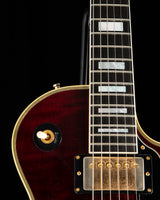 Used Gibson Custom Shop Jerry Cantrell "Wino" Les Paul Custom Murphy Lab Aged Wine Red