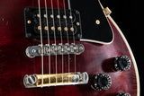 Used Gibson Custom Shop Jerry Cantrell "Wino" Les Paul Custom Murphy Lab Aged Wine Red