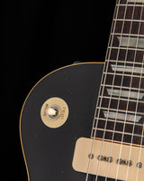 Gibson Custom Murphy Lab 1956 Les Paul Standard Bigsby Ebony Top Light Aged