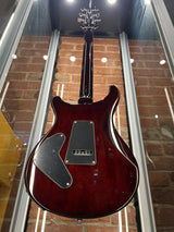 Paul Reed Smith SE Custom 24 Semi-Hollow Piezo Orange Tiger Smokeburst