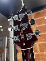 Paul Reed Smith SE Custom 24 Semi-Hollow Piezo Orange Tiger Smokeburst