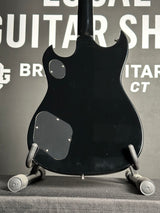 Used Hagstrom Pat Smear Signature Pass-BLK Black Gloss