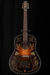 Iris Guitar Company DF Mid 30s Dark Burst Hand-painted by Sarah Ryan 2025 Limited Edition