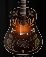 Iris Guitar Company DF Mid 30s Dark Burst Hand-painted by Sarah Ryan 2025 Limited Edition