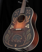 Iris Guitar Company DF Mid 30s Dark Burst Hand-painted by Sarah Ryan 2025 Limited Edition