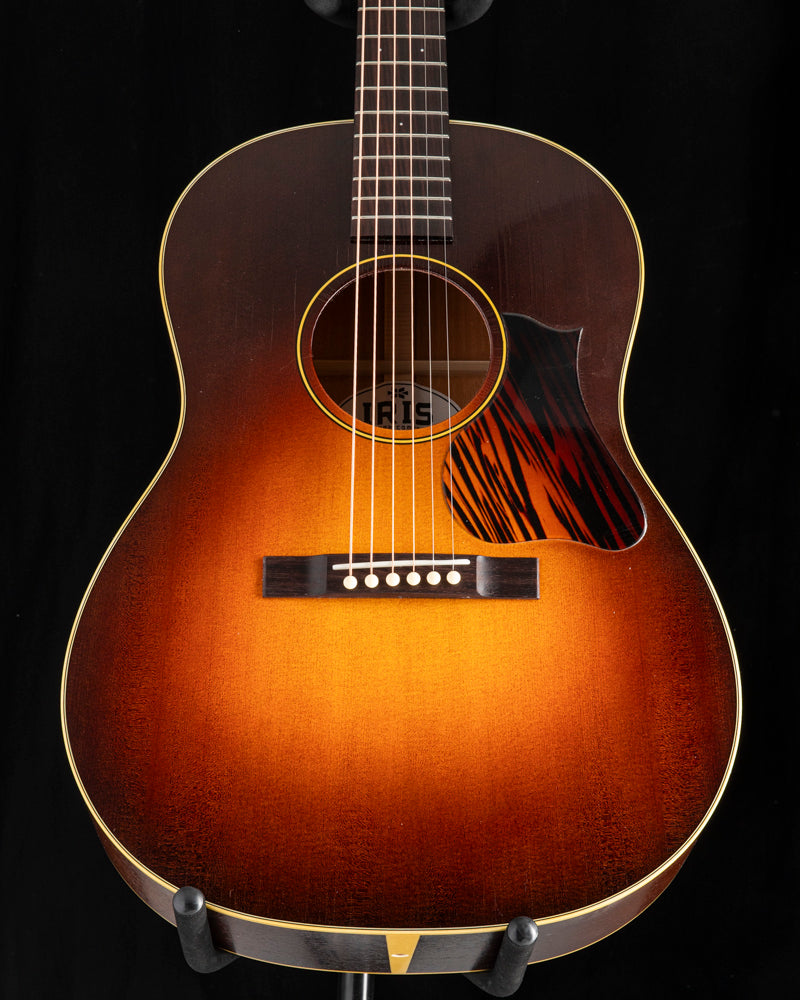 tobacco burst acoustic Iris Guitar Company OG Distressed Tobacco Burst Acoustic Guitar