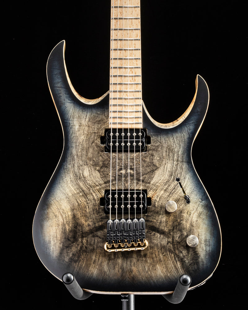 Mayones Duvell Elite 6 B27 Trans Natural Black Burst Satin