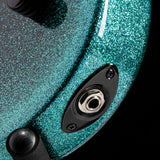 Used Mayones Duvell Elite PRO 7 Monolith Custom Black Blue Burst Sparkle Gloss