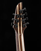 Used Mayones Duvell Elite PRO 7 Monolith Custom Black Blue Burst Sparkle Gloss