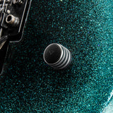 Used Mayones Duvell Elite PRO 7 Monolith Custom Black Blue Burst Sparkle Gloss