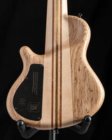 Mayones Cali 5 Fretless Buckeye Burl