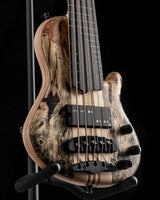 Mayones Cali 5 Fretless Buckeye Burl