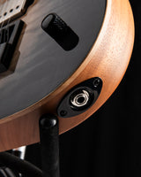 Mayones Duvell Elite 4Ever 7 Trans Natural Fade Black Burst Out Gloss