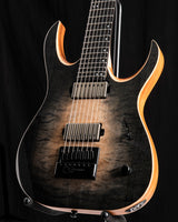 Mayones Duvell Elite 4Ever 7 Trans Natural Fade Black Burst Out Gloss
