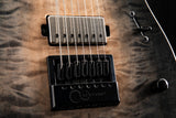 Mayones Duvell Elite 4Ever 7 Trans Natural Fade Black Burst Out Gloss