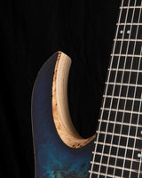 Mayones Duvell Elite 4Ever 7 B26.5 Trans Jeans Black 3Tone Blue Burst Satin