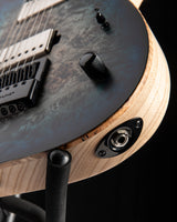 Mayones Duvell Elite 4Ever 7 B26.5 Trans Jeans Black 3Tone Blue Burst Satin