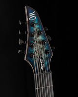 Mayones Duvell Elite 4Ever 7 B26.5 Trans Jeans Black 3Tone Blue Burst Satin