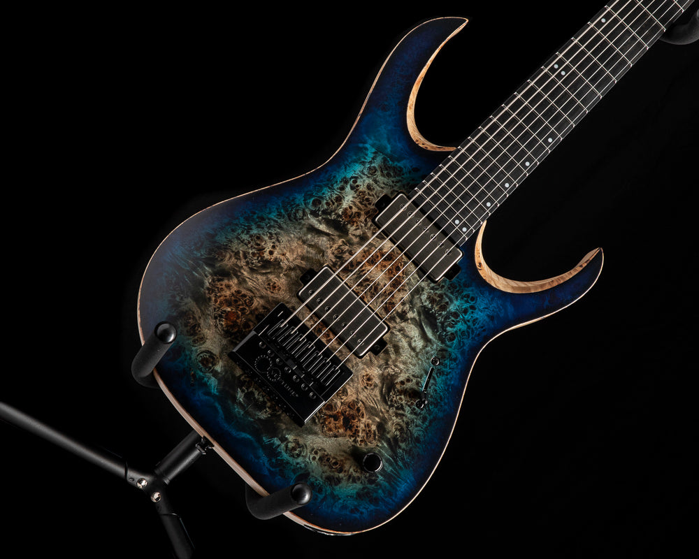 ギター Mayones duvell elite7 2022 - Mayones Duvell Elite 7 Figured Walnut - 40th