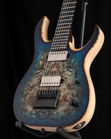 Mayones Duvell Elite 4Ever 7 B26.5 Trans Jeans Black 3Tone Blue Burst Satin