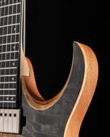 Mayones Duvell Elite 4Ever 6 Trans Natural Fade Black Burst Out Gloss