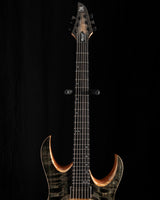 Mayones Duvell Elite 4Ever 6 Trans Natural Fade Black Burst Out Gloss